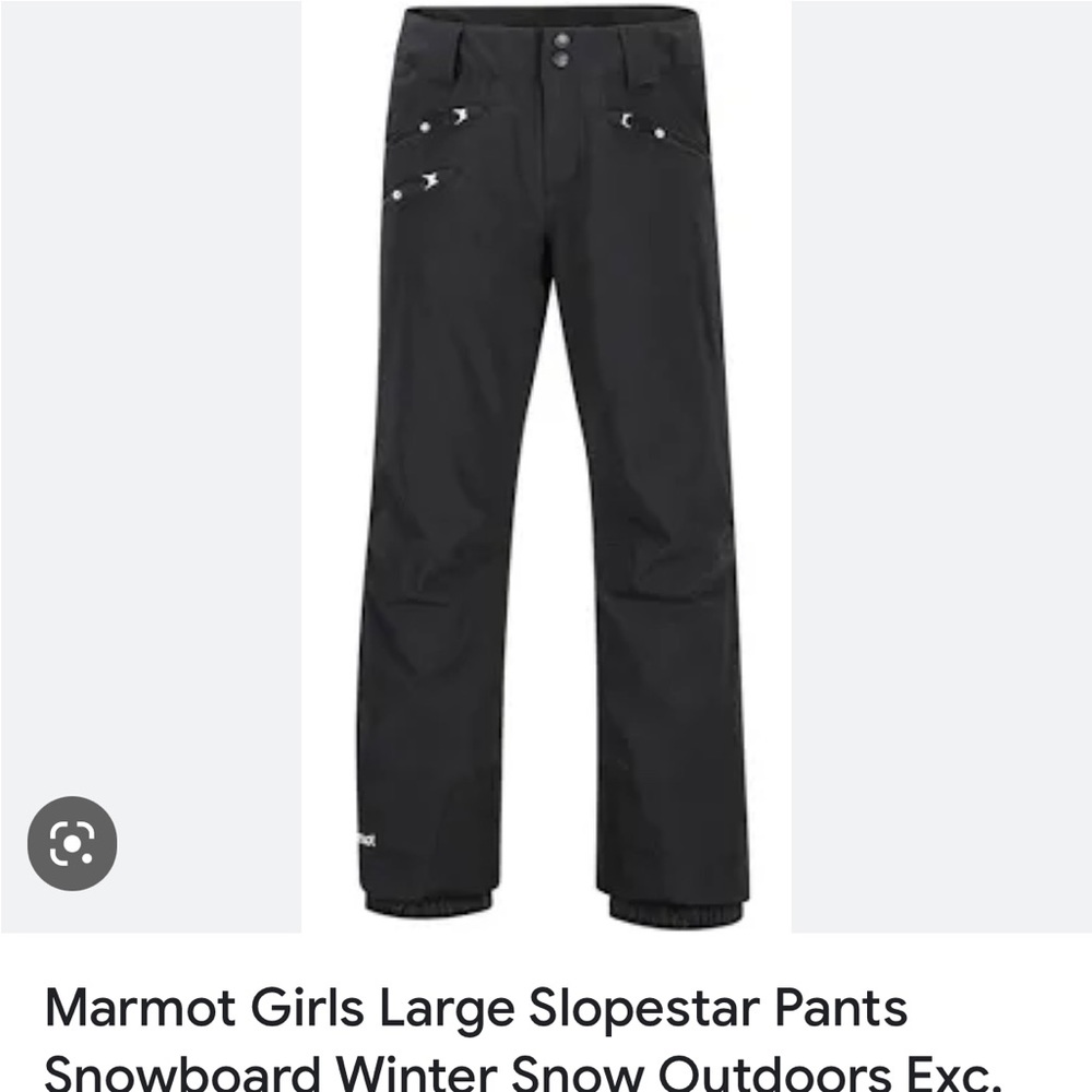 Girls Marmot slopestar ski/ snowpant